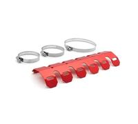 Exhaust Muffler Pipe Heat Shield Guard Cover, Universal Motorcycle Exhaust Muffler Pipe Protector Heat Shield Cover Accessories(R)