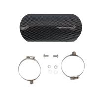 Exhaust Muffler Pipe Heat Shield Guard Cover, Universal Motorcycle Exhaust Muffler Pipe Protector Heat Shield Guard