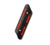 Exhaust Muffler Pipe Heat Shield Guard Cover, Universal Motorcycle Exhaust Pipe Heat Shield Cover Heat Insulation Anti-Scald Middle Link Pipe Muffler Protector Cover(R)