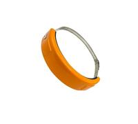 Exhaust Muffler Pipe Heat Shield Guard Cover, Universal Motorcycle Exhaust Pipe Muffler Heat Shield Protector 100mm-155mm Adjustable Motorcycle Exhaust Pipe(Orange)