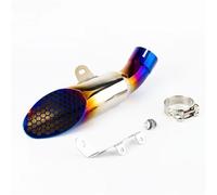 Exhaust Muffler Pipe Motorcycle Exhaust Pipe For Aprilia RSV4 1100 Factory Tuono V4 2021-2024 Slip-on Link Parts End Silencer(BLUE)