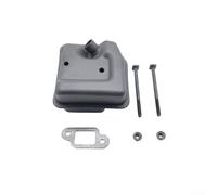 Exhaust Muffler Replacement for 021 023 025 MS210 MS230 MS250 Chainsaws, Metal Kit with Spark Arrestor Screen, Heavy Duty Garden Cutting Accessory(Component 1)