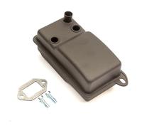 Exhaust Muffler Silencer Compatible Replacement For Stihl TS400 | With Gasket & Bolts, Cut Off Saw, TS 400, Fits 4223 140 0601