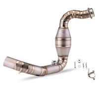 Exhaust Muffler Silencer For B&MW G310R G310GS 2017-2021 Motorcycle Escape Full System Fit 51mm Muffler Mid Link Exhaust Pipe(Titanium alloy)