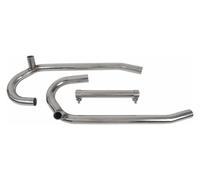 exhaust muffler silencer For BMW R75 R80 R90 R100 Motorcycle 38mm Stainless Steel Front Exhaust Header Set Muffler Pipe Manifold