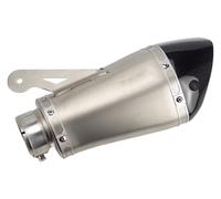 exhaust muffler silencer For BMW S1000RR 2010-2014 For S1000R 2010-2016 Motorcycle 60mm 65mm Slip-on Exhaust Muffler Escape Removable DB Killer Pipe(65mm)