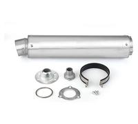 Exhaust Muffler Silencer For CB400 CB500F CB500X CBR300 Motorcycle Exhaust Pitbike Muffler Modified Stainless Steel Pipe(B)