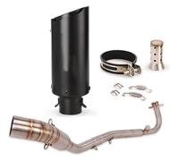 Exhaust Muffler Silencer For K&awasaki Z125 Z125 Pro Until 2018 Mototrcycle System Front Mid Link 51mm Slip-On Muffler Escape Tip DB Killer Exhaust Pipe(Model 3)