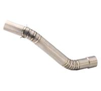Exhaust Muffler Silencer For K&awasaki ZX10R 2009-2018 Motorcycle Escape Titanium Alloy Middle Link Slip On Exhaust Pipe(A)