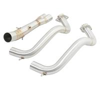 exhaust muffler silencer For Y&amaha For MT07 FZ 07 XSR 700 2014-2021 Motorcycle 50.8 Mm Muffler Exhaust System Front Link Pipe Connect End Silencers(A)
