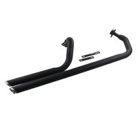 Exhaust Muffler Silencer For Y&amaha For Virago 750 XV 1100 S For Special XV750 XV1100 Motorcycle All Year Dual Full System Silencer Slash Cut Muffler Exhaust Pipe(XV750 Black Type B)