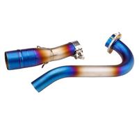 Exhaust Muffler Silencer For Y&amaha X MAX 300 XMAX300 XMAX 250 XMAX250 2017-2021 Middle Link Pipe Full System Fit All 51mm Exhaust Muffler(TYPE-A 2017-2020)
