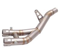 exhaust muffler silencer For Y&amaha YZF R1 For MT10 2015-2021 Motorcycle Delete Stock Catalyst Exhaust Middle Connect Link Pipe Slip On Muffler