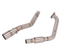 Exhaust Muffler Silencer For Y&amaha YZF R15 V3 R125 MT125 Mt 125 2020 2021 Motorcycle Exhaust System Escape Modified Front Link Pipe With Catalyst(1)