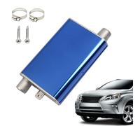 Exhaust Muffler, Stainless Steel Heater Mufflers, 6.49 Inch Aluminum Alloy Noise Reduction Silencer & Long Lasting Materials, Sound Reducer for Parking, Truck, Auto, Air Heat, Vehicle, and Automotive