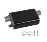 Exhaust Muffler, Stainless Steel Heater Silencer, Noise Reducer Accessories, Aluminum Alloy for Parking Truck Auto Heater, Automotive Vehicle Use, Cold Weather Quiet Driving