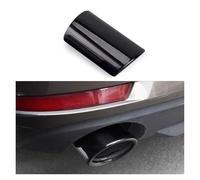 Exhaust Muffler Tail For VW For Golf For Variant 6 For POLO 6R For GOLF MK7 Tailpipe Stainless Steel Car Exhaust Muffler Pipe Tip Cover Exhaust Tailpipe Tail Throat(76mm Black)