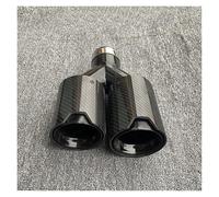 Exhaust Muffler Tail Pipe 1 Piece Y Style Outlet 93mm Double Muffler Tips Universa Carbon Fiber Exhaust Tips End Pipes For BMW Series