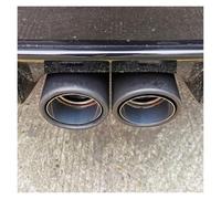 Exhaust Muffler Tail Pipe 2 Piece For FK7 For Civic Hatchback 2021 Exhaust Tip Tail Pipe No Cutting Muffler Decorative Tail Throat Auto Accessories