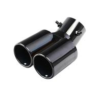 Exhaust Muffler Tail Pipe Adjustable Dual Exhaust Tip Universal Car Tailpipe For Modification Decoration Car Accessories Stainless Steel