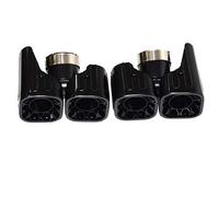 Exhaust Muffler Tail Pipe For 2020-205 For Land For Rover For Defender Muffler Nozzle Square Black Exhaust Pipe Tail Tip