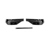 Exhaust Muffler Tail Pipe For Q5 For Sportback 2020-2023 Car Rear Bumper Lip Splitter Diffuser Exhaust Tips Fake Port Accessories