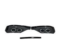 Exhaust Muffler Tail Pipe For Q5 For Sportback 2020-2023 Car Rear Bumper Lip Splitter Diffuser Exhaust Tips Fake Port Accessories