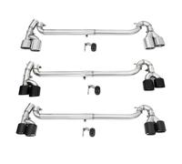 Exhaust Muffler Tail Pipe Muffler Tip For BMW F25 X3 F26 X4 2011-2016 Rear Tailpipe Modified Dual To Quad Exhaust System Tail Throat Stainless Steel