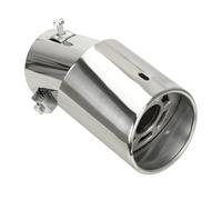 Exhaust Muffler Tip 1PCS Car Exhaust tailpipe Stainless Steel Universal Tail Muffler Round Accessories