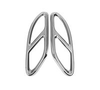 Exhaust Muffler Tip For Mercedes for Benz GLC A B C E Class X253 W205 W213 W176 W177 W246 2 for Pcs Tail Throat Frame Exhaust for Pipe Cover Trim(1)