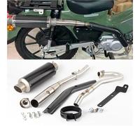 Exhaust part For H-ONDA Cross Cub110 CC110 2018 2019 2020 2021 2022 2023 Motorcycle Exhaust Escape Full Modify Front Pipe Muffler