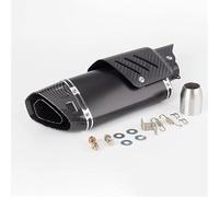 exhaust parts 36-51mm Exhaust Pipe Modified Motorcycle Muffler Pipe For Y&amaha R6 R25 Z400 Z750 MT09 MT03 Z650 For Forza Adv150(Type 2)