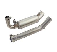 Exhaust Parts Compatible With Aprilia For GPR250R GPR250S 2021 2022 2023 2024 Motorcycle Exhaust For Escape Side Row Slip On Middle Link Pipe 51mm Muffler