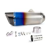 exhaust parts Durble Motorcycle Exhaust Pipe Systems Modify Muffler For R6 CB500X MT-09 Z900 S1000RR R3 51mm 60mm(Type 3)