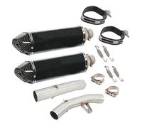 exhaust parts Motorcycle Exhaust Full System Double Link Pipe Slip On For Y&amaha FJR1300 FJR 1300 2001-2022 Modified Muffler(Type C)