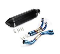 exhaust parts Motorcycle Exhaust Full System Header Pipe For Y&amaha T-MAX Tmax 500 Tmax530 T-MAX 500 530 2010-2018 With Exhaust(Type E)