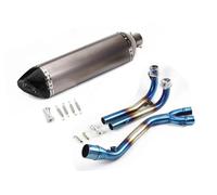 exhaust parts Motorcycle Exhaust Full System Header Pipe For Y&amaha T-MAX Tmax 500 Tmax530 T-MAX 500 530 2010-2018 With Exhaust(Type F)