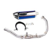 exhaust parts Motorcycle Exhaust Full Systems Carbon Fiber Pipe Muffler Slip-on For CB500X CBR500 CB500F CBR500R 2013-2019(Style B)
