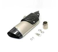 exhaust parts Motorcycle Exhaust Muffler Pipe Stainless Steel 51mm Exhaust Pipe For CBR650F CBR300 Z250 Z400 Z900 Z800 R3 R6(Type F)