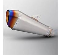 exhaust parts Motorcycle Exhaust Muffler Pipe Tube Carbon Fiber Style For ZX6R ZX10 Z900 1000 CBR 1000 650 Z750 800 900 1000(Style E)