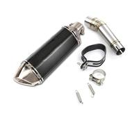 exhaust parts Motorcycle Exhaust System Middle Link Pipe Stainless Steel 51mm Connecting Tube Slip On For NC750X/A/S/N NC700(Type C)