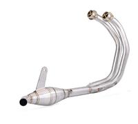 exhaust parts Motorcycle Full Systems Exhaust Pipe Muffler Exhaust Front Middle Pipe For Y&amaha YZF R3 R25 MT03 2015-2023(Type a)