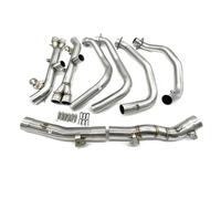 exhaust parts Motorcycle Modified Stainless Steel Exhaust Muffler Front Pipe Full System For Suzuki For Hayabusa GSX1300R 2021-2024