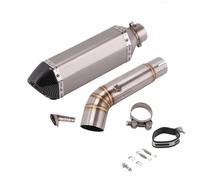 exhaust parts Slip On Motorcycle Exhaust Middle Link Pipe Muffler Parts For CBF600N CB600 CB600F For Variation For Hornet 600(Type E)