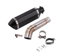 exhaust parts Slip On Motorcycle Exhaust Middle Link Pipe Muffler Parts For CBF600N CB600 CB600F For Variation For Hornet 600(Type G)