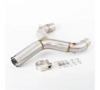 exhaust parts Slip-on Motorcycle Muffler Middle Link Pipe For A&prilia For Shiver 750 2010-2016 Exhaust/GT For Shiver 750GT