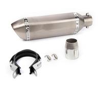 exhaust parts Titanium Alloy Motorcycle Exhaust Pipe 36-51mm Muffler Accessories For R6 NVX 155 For Ninja 250 Mt07 Mt09 R3(Type A)