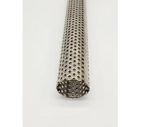 Exhaust PERFORATED Tube Pipe Stainless Steel Perf Repair Section T304 57mm x 1.1mm Wall 2.25" (500mm - 20" Long)