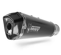 P.009.LDRB - Exhaust Muffler MIVV DELTA RACE Black PIAGGIO VESPA GTS 300 (21-23)