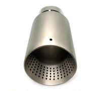 Exhaust Pipe 1 Pcs Car Exhaust Tip System Pipe Universal For VW For GTI For MK7 For Golf 7 Nozzle 60MM 63mm Muffler Tail Throat(IN 51MM-OUT 89MM)